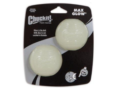 Chuckit! Max Glow Ball Medium 6,5 cm 2 pcs