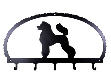 Dog Key Rack Poodle