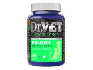 Dr.VET Excellence KALCIVET 100 g 100 tablets