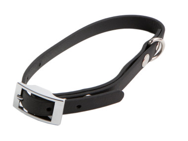 Firedog BioThane collar Basic 13 mm 20-28 cm black