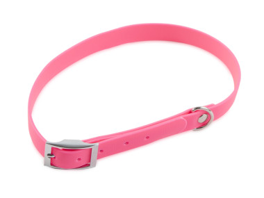 Firedog BioThane collar Basic 19 mm 45-53 cm pink