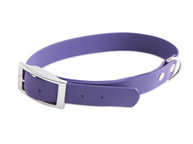 Firedog BioThane collar Basic 19 mm 30-38 cm violet