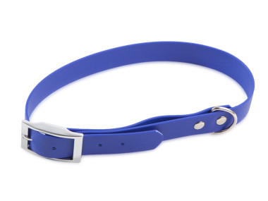 Firedog BioThane collar Basic 25 mm 35-43 cm blue