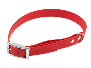 Firedog BioThane collar Basic 25 mm 35-43 cm red