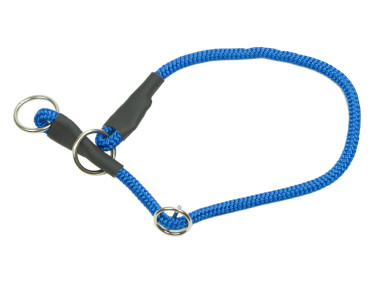 Firedog Slip collar 8 mm 45 cm cobalt blue