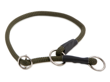 Firedog Slip collar 8 mm 40 cm khaki