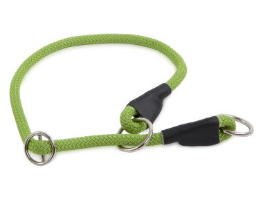 Firedog Slip collar 8 mm 50 cm light green